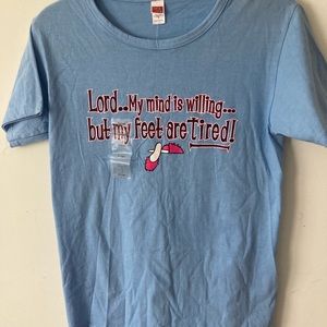 Split Tee Sz S T-shirt NWT